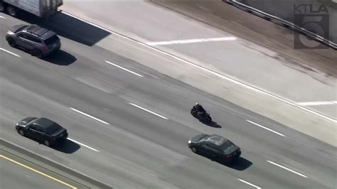 SKY5 LIVE: Authorities pursue motorcyclist in Los Angeles County